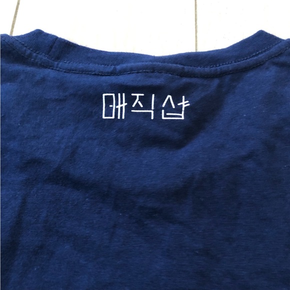 BTS Magic Shop 5th Muster 2019 Fan Meeting Official Merch T Shirt in Navy Size M - Picture 14 of 15